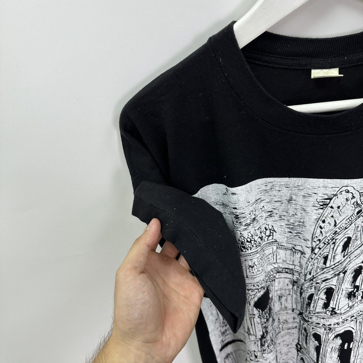Vintage Vintage 90s Ancient Rome Coliseum Art graphic tee Antica Size US XXL / EU 58 / 5 - 6 Thumbnail
