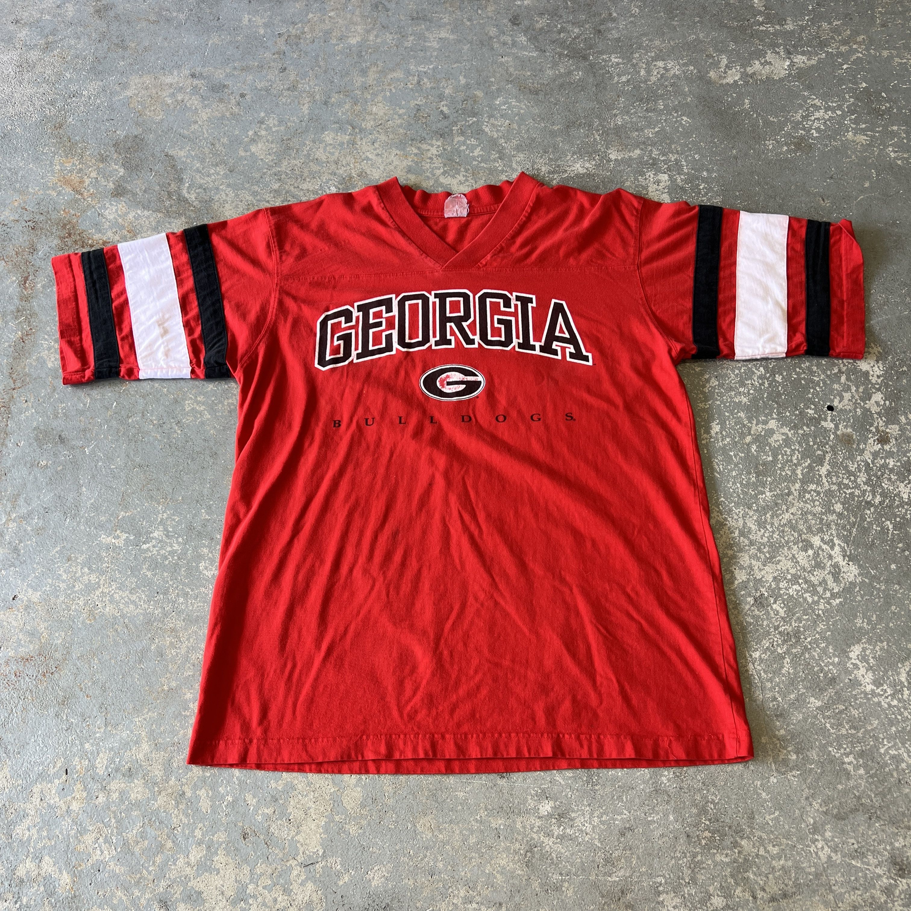 Other Vintage Georgia Bulldogs NCAA Football Jersey Shirt Size US L / EU 52-54 / 3 - 1 Thumbnail