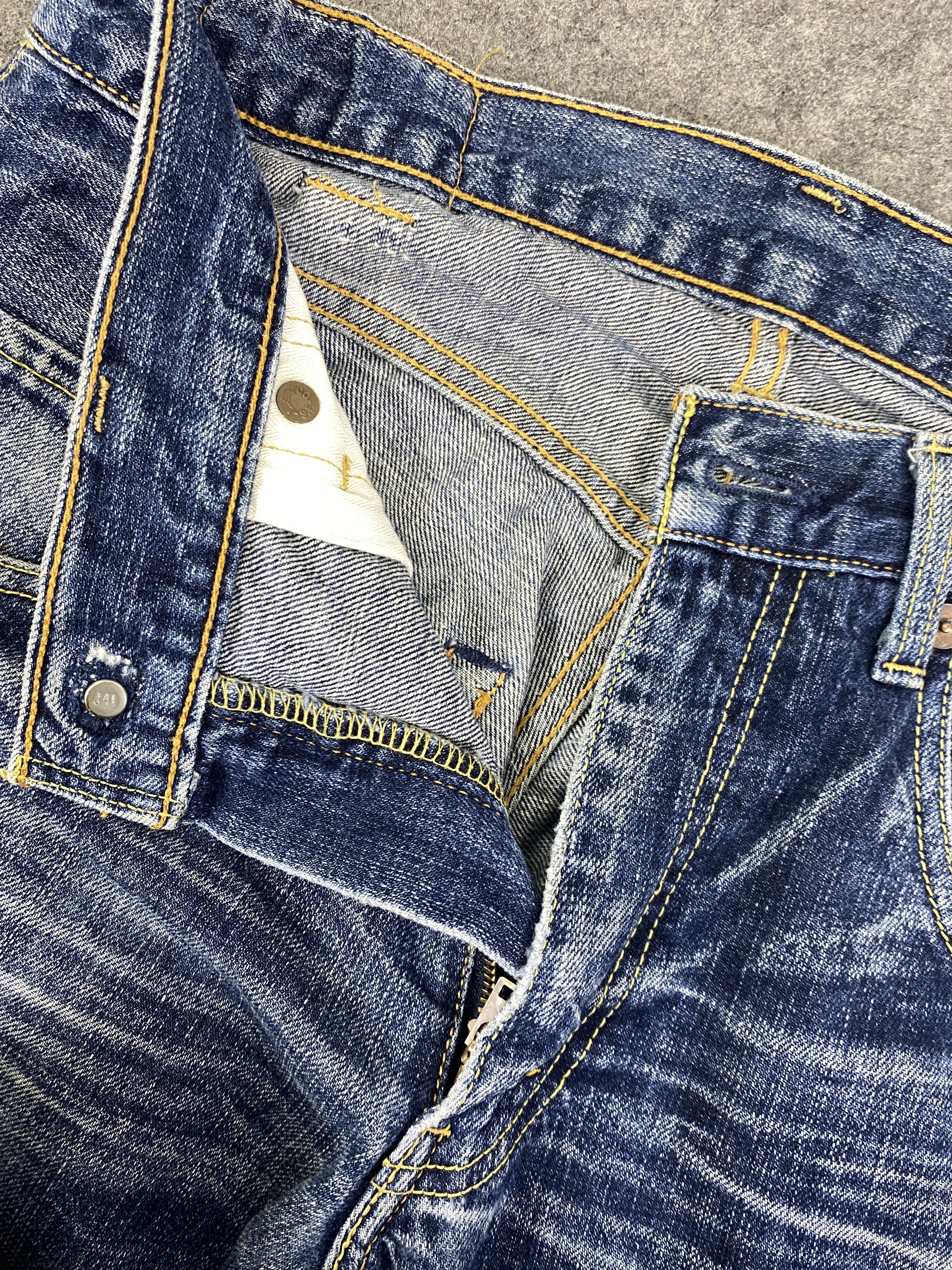 Levi's Faded Blue Vintage Levi's 505 Jeans 30x32.5 - JN3308 Size US 30 / EU 46 - 7 Thumbnail