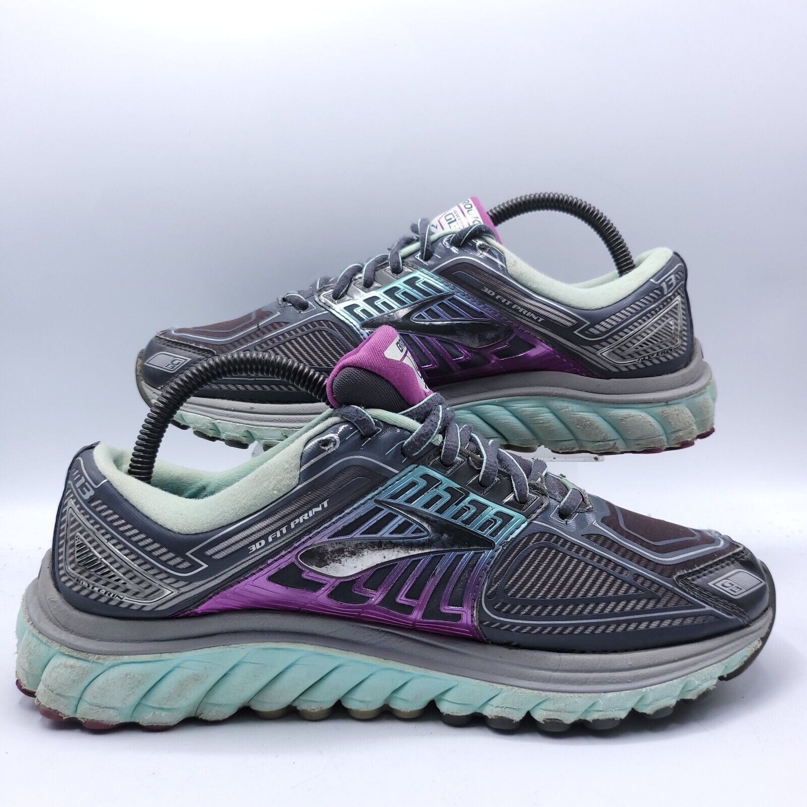 Brooks Brooks Glycerin 13 Shoe Womens Size 9.5 1201971B070 Black Size US 9.5 / IT 39.5 - 6 Thumbnail