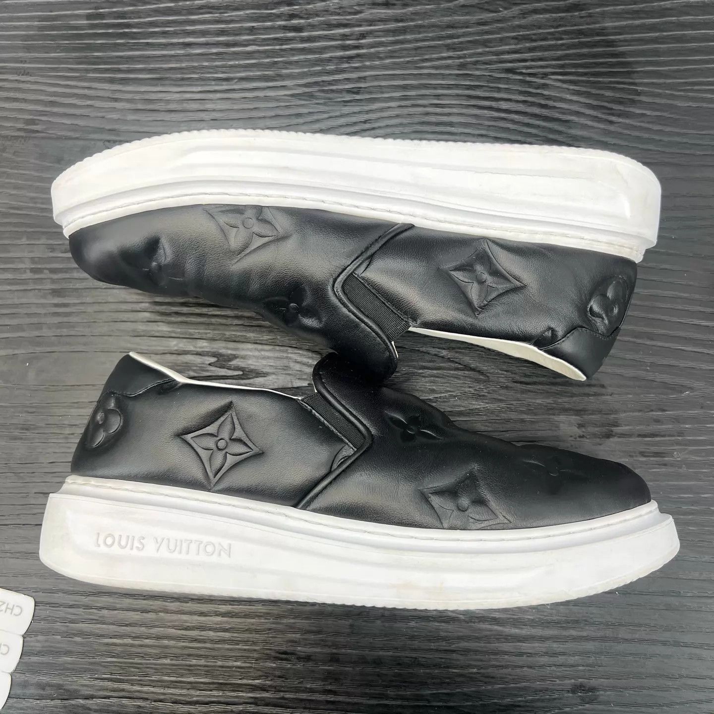 Louis Vuitton LV Beverly Hills black/white 40.5/6.5 Mint Size US 7.5 / EU 40-41 - 6 Thumbnail