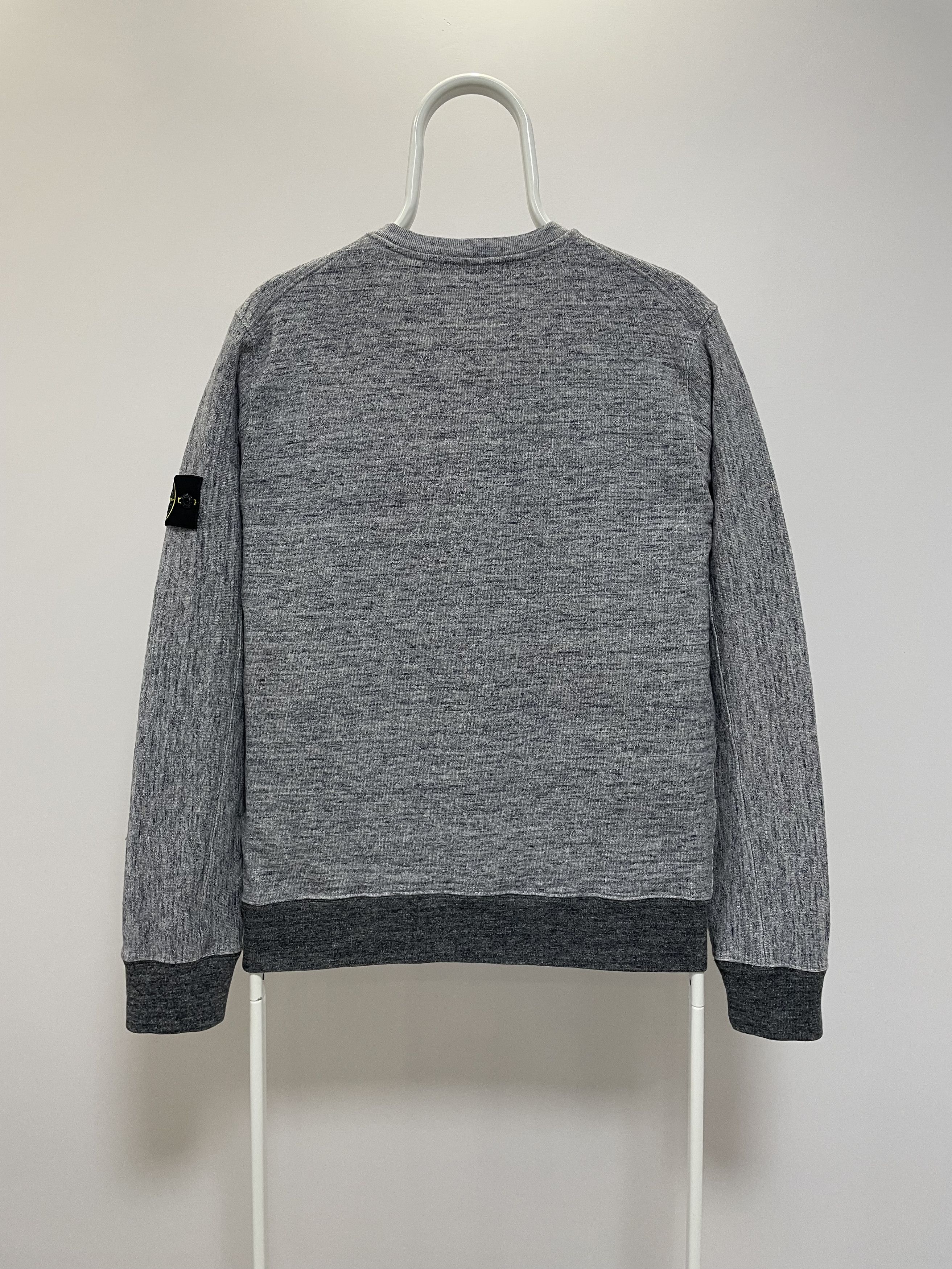 Stone Island STONE ISLAND Sweatshirt Pocket Big Logo Crewneck Sweater Size US L / EU 52-54 / 3 - 3 Thumbnail