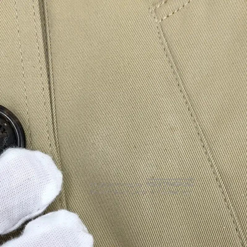 Burberry Burberry Khaki Cotton Trench Coat for Women. Size XS / US 0-2 / IT 36-38 - 7 Thumbnail