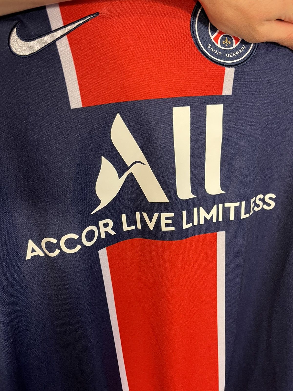 Nike Paris Saint Germain Jersey 2020/2021 Size US L / EU 52-54 / 3 - 3 Thumbnail