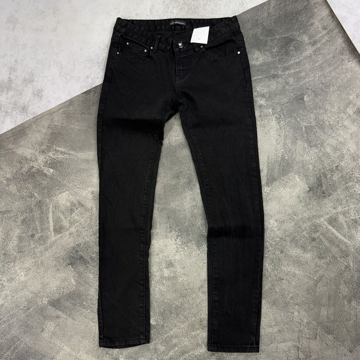 Vintage Allseasons black jeans reg Size US 30 / EU 46 - 1 Thumbnail