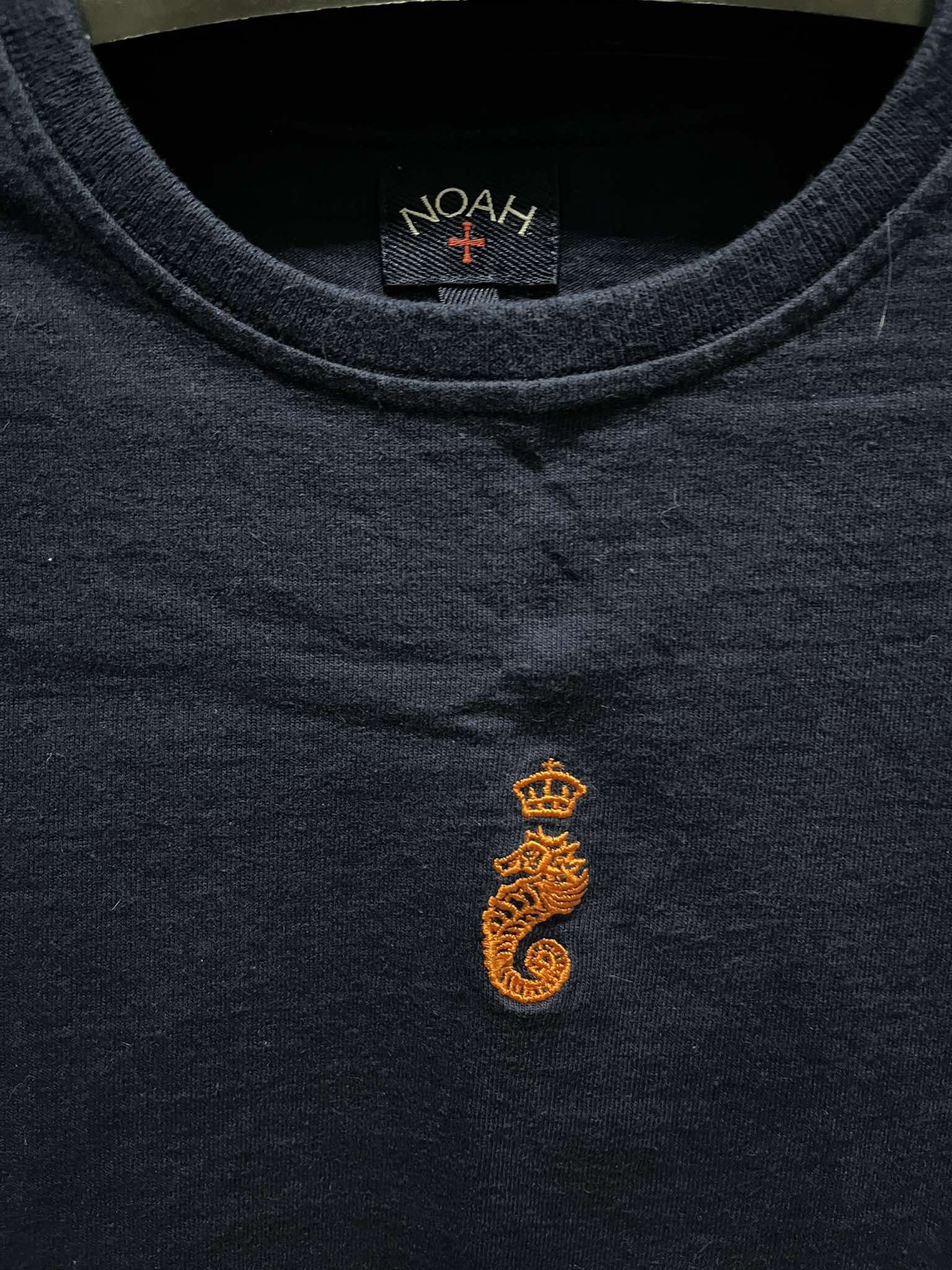 Noah Noah NYC Skateboard Seahorse Tee Embroidered Size US L / EU 52-54 / 3 - 2 Thumbnail