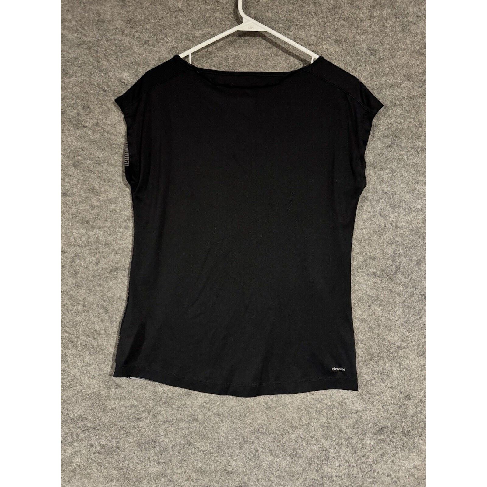 Adidas Adidas Top Womens S Abstract Climalite 2010s Athleisure Gym Size S / US 4 / IT 40 - 4 Thumbnail