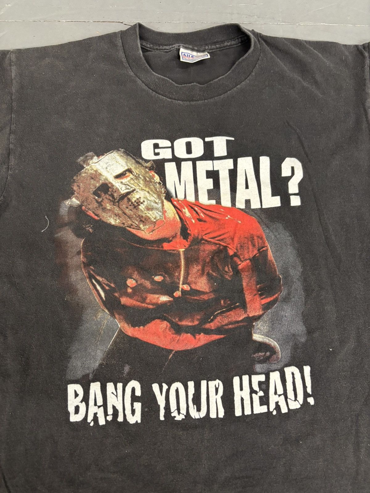 Japanese Brand × Slipknot × Vintage Vintage Got metal bang your head guilty pleasures tour tee Size US L / EU 52-54 / 3 - 4 Thumbnail