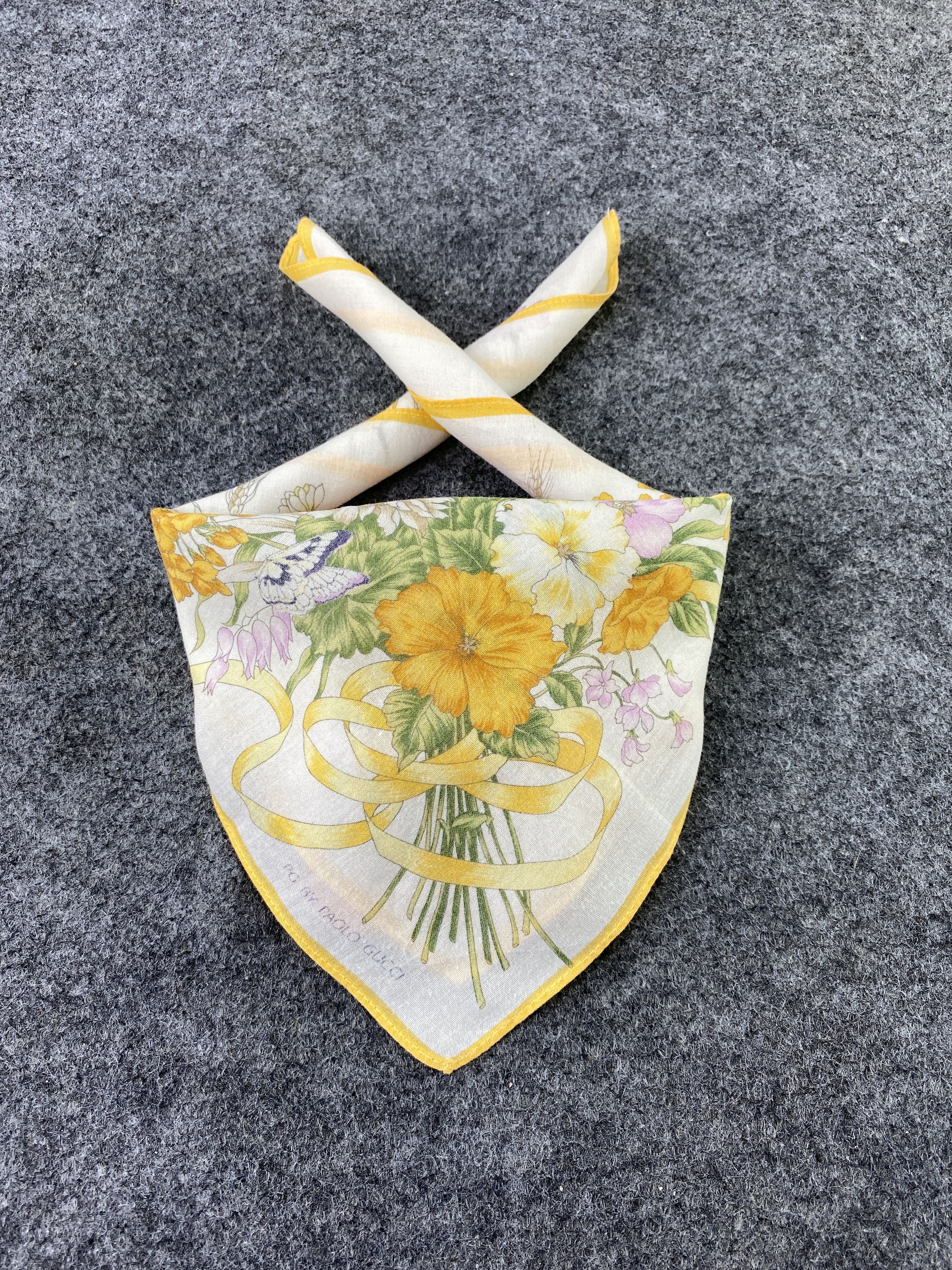 Paolo Gucci Paolo Gucci Handkerchief / Bandana / Neckerchief-B335 Size ONE SIZE - 2 Thumbnail