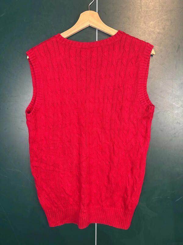 Polo Ralph Lauren Ralph Lauren Cable Knit Vest Size L / US 10 / IT 46 - 3 Thumbnail