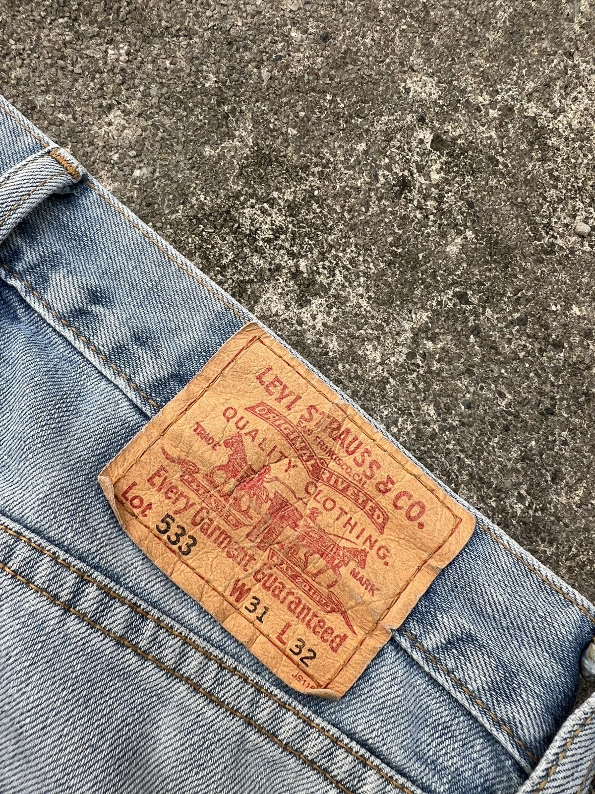 Levi's Vintage Levi’s 533 Faded Jean #Japan Size US 30 / EU 46 - 20 Thumbnail