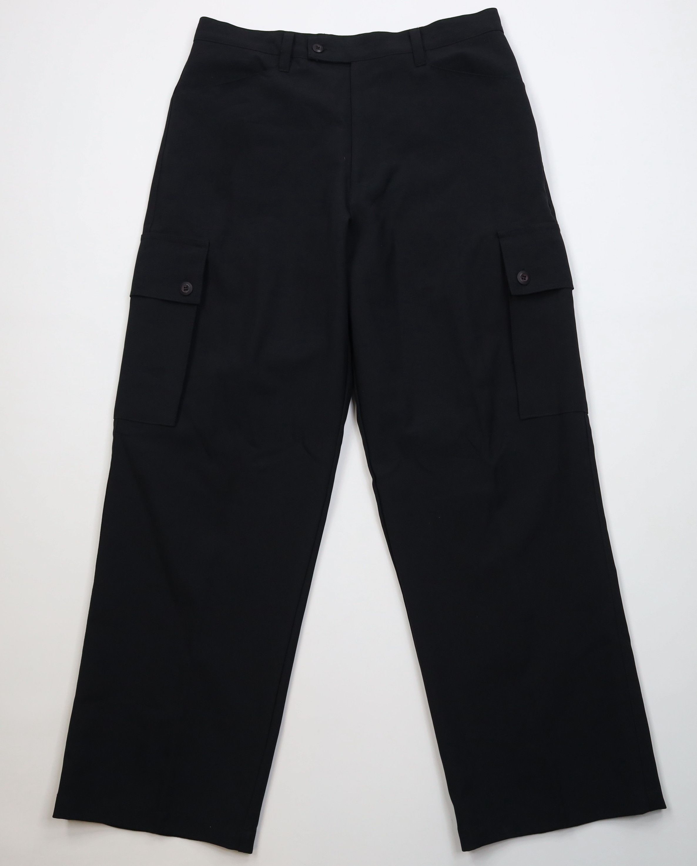 Vintage 90s Rockabilly Streetwear Wide Leg Cargo Pants USA