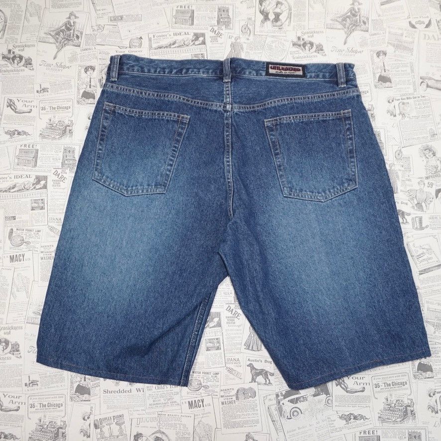 Vintage 38x32 - Vintage / Y2K unleaded brand baggy 2000s denim jorts Size US 38 / EU 54 - 2 Thumbnail