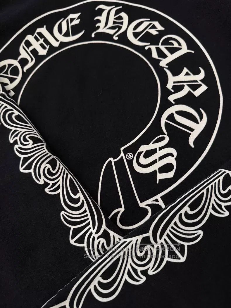 Chrome Hearts CHROME HEARTS Size XL Horseshoe-printed hoodie with vine pa Size US XL / EU 56 / 4 - 3 Thumbnail