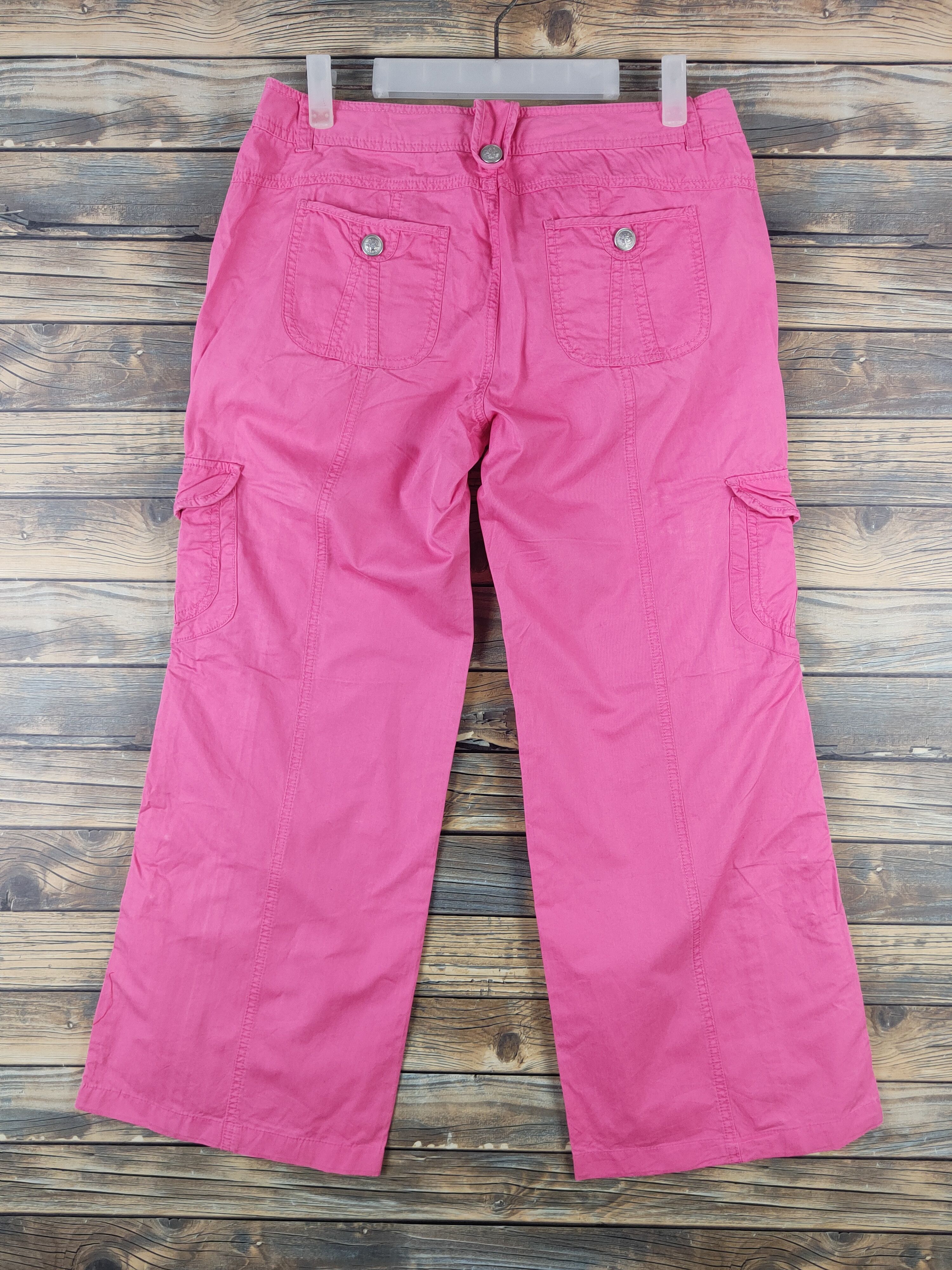 Japanese Brand DL Clride Pink Multipocket Tactical Cargo Pants #1364 Size 30" / US 8 / IT 44 - 7 Thumbnail