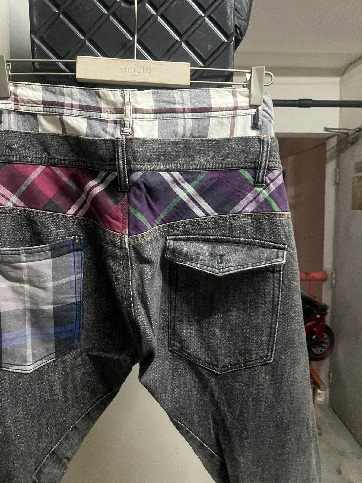 Hysteric Glamour × Japanese Brand DOUBLE WAIST BREATHMIN JAPANES PANTT FREE Size US 32 / EU 48 - 5 Thumbnail