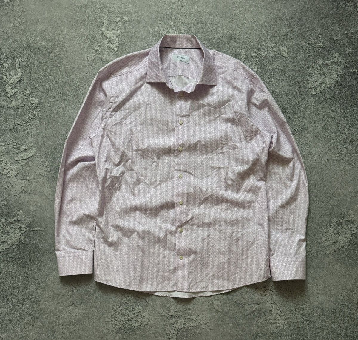 Designer × Eton Eton XL 43 slim all printed sea horse shirt button up dress Size US XL / EU 56 / 4 - 4 Thumbnail