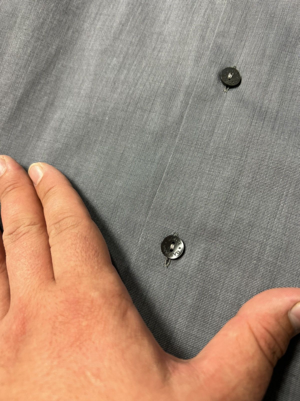 Dolce & Gabbana Dolce & Gabbana Button Up Long Sleeve Shirt (Cufflinks) Size US M / EU 48-50 / 2 - 8 Thumbnail