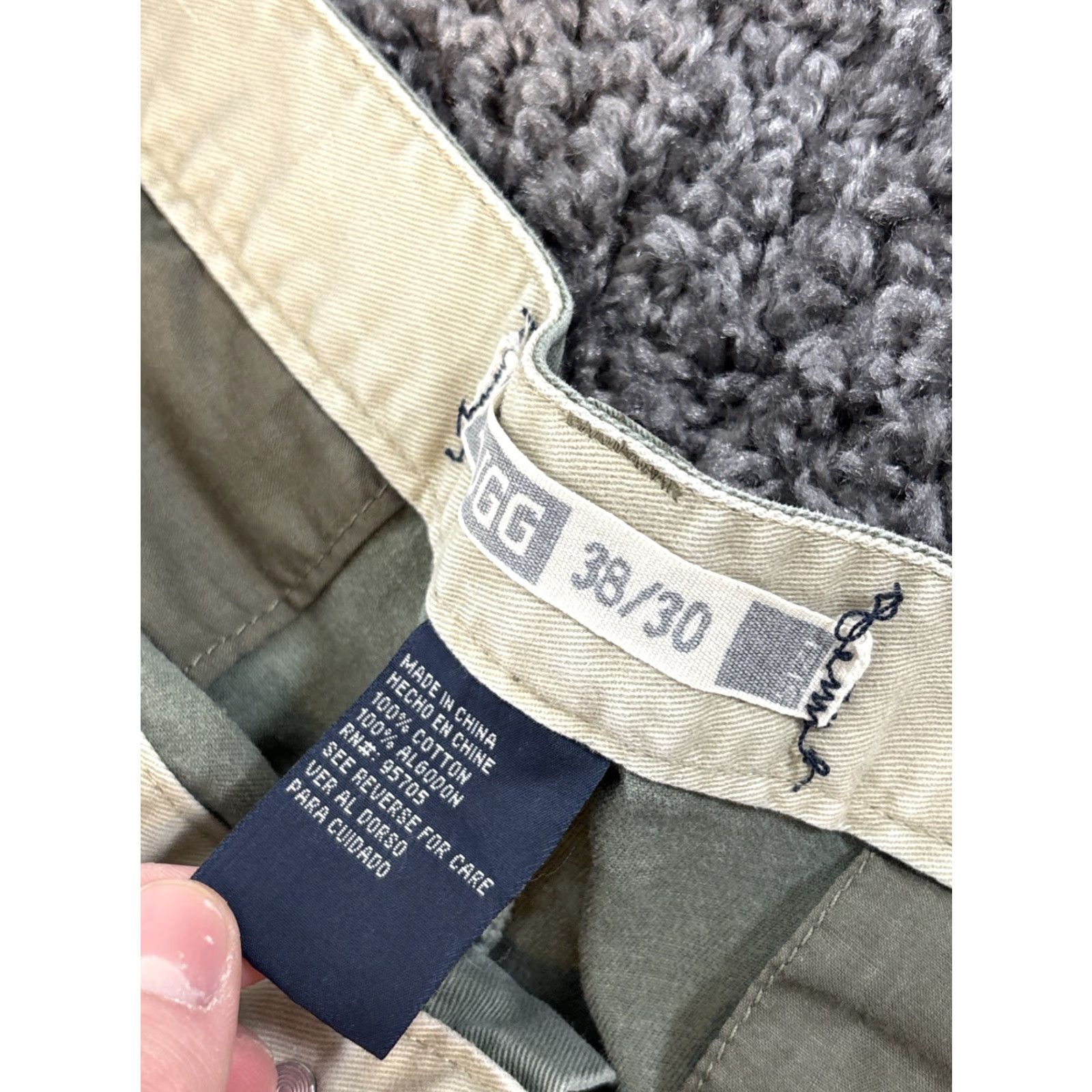 J Brand VINTAGE Plugg Cargo Pants Baggy Carpenter Grunge 34x28 Green Men Pants 34 Inseam 28 Sustainable? Size US 34 / EU 50 - 5 Thumbnail