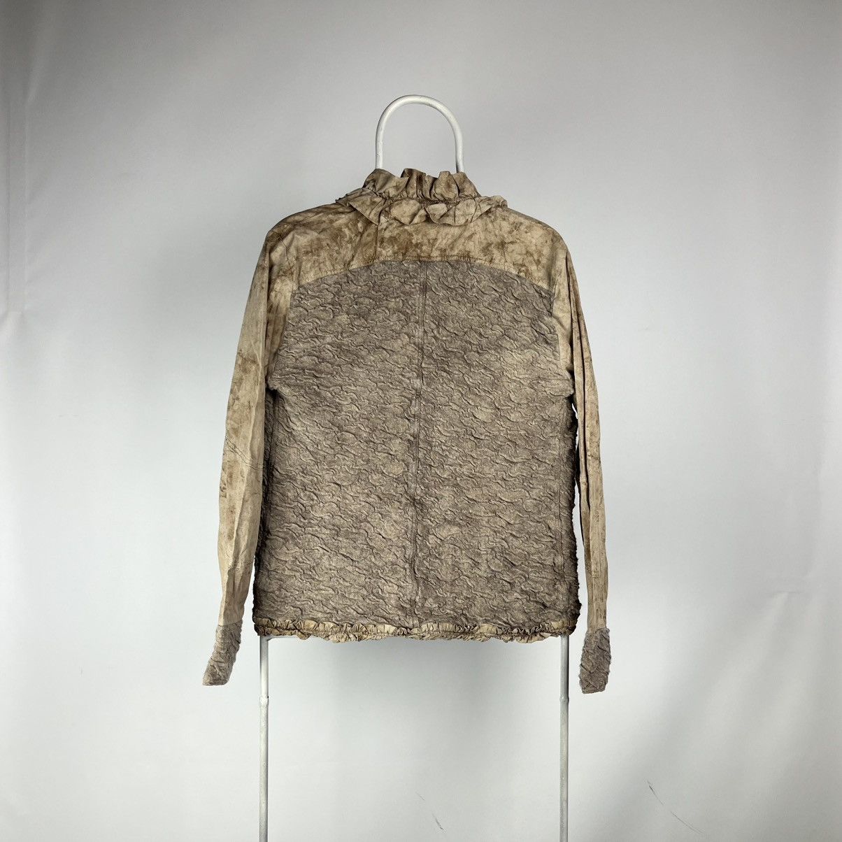 Jean Paul Gaultier Elisa Cavaletti jabot jacket blouse size M/L womans Size L / US 10 / IT 46 - 2 Thumbnail