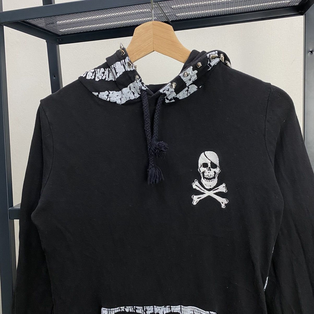 Beauty Beast Glad News Studded Japanese Brand Punk Bondage Hoodie Size S / US 4 / IT 40 - 3 Thumbnail