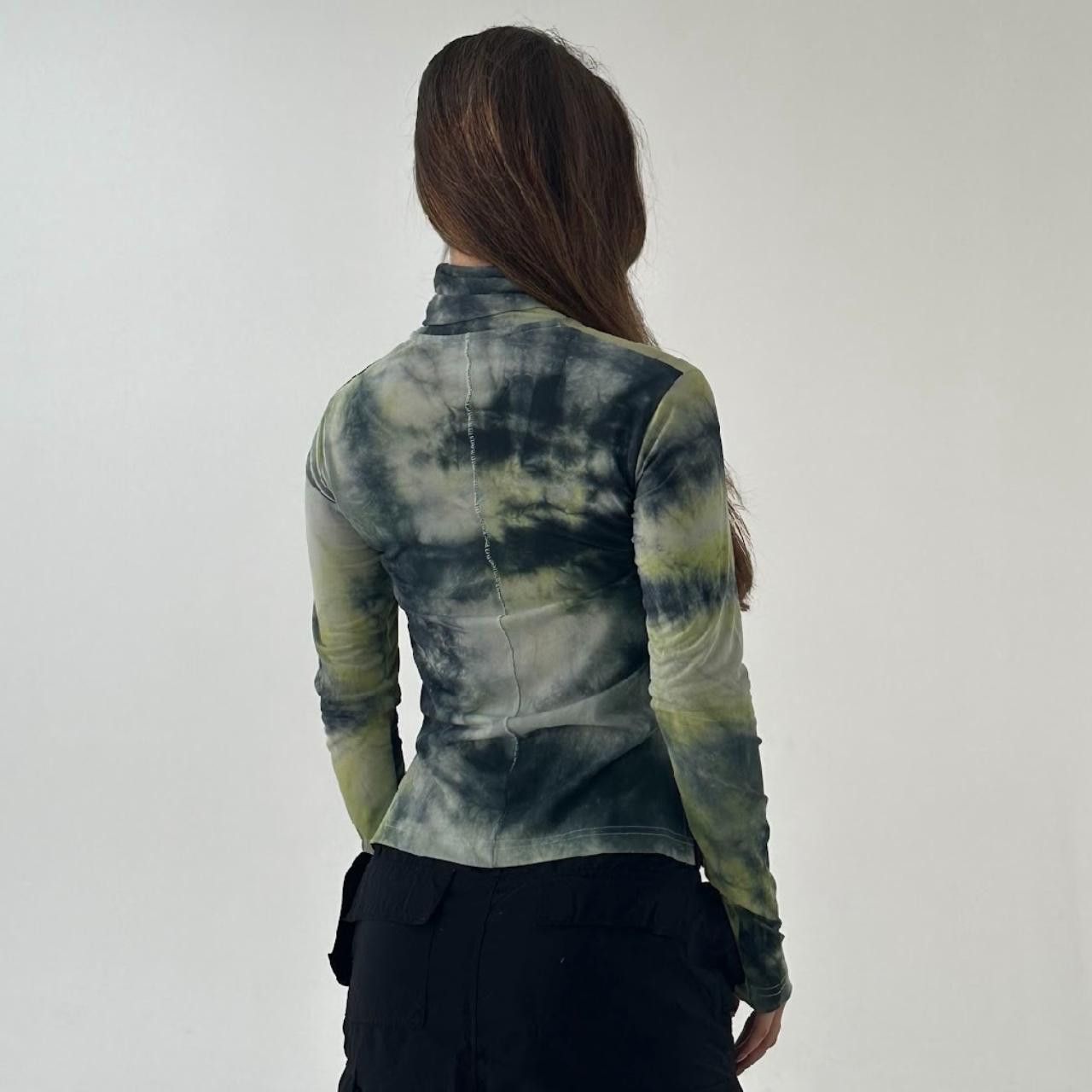 Song For The Mute Song For The Mute Tie Dye TurtleNeck Long Sleeve Top Size S / US 4 / IT 40 - 3 Thumbnail