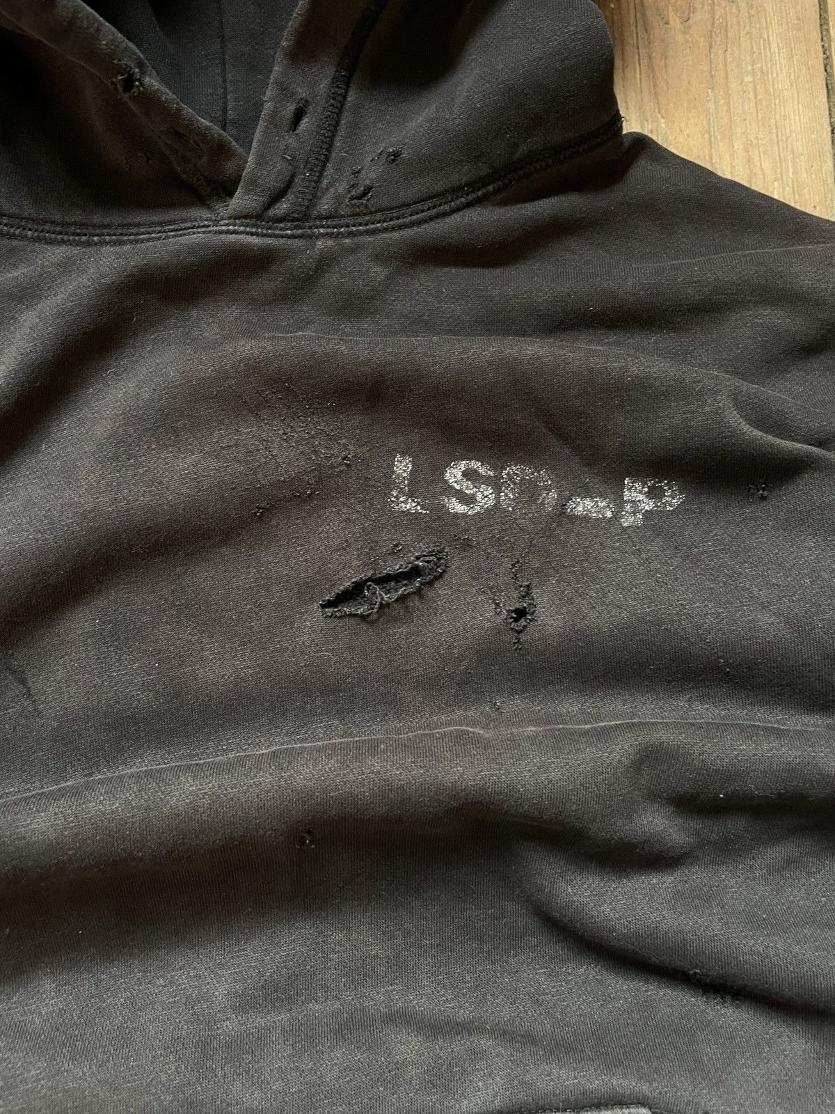 Vintage Vintage archive LSD-P black faded religion hoodie sweatshirt Size US M / EU 48-50 / 2 - 3 Thumbnail