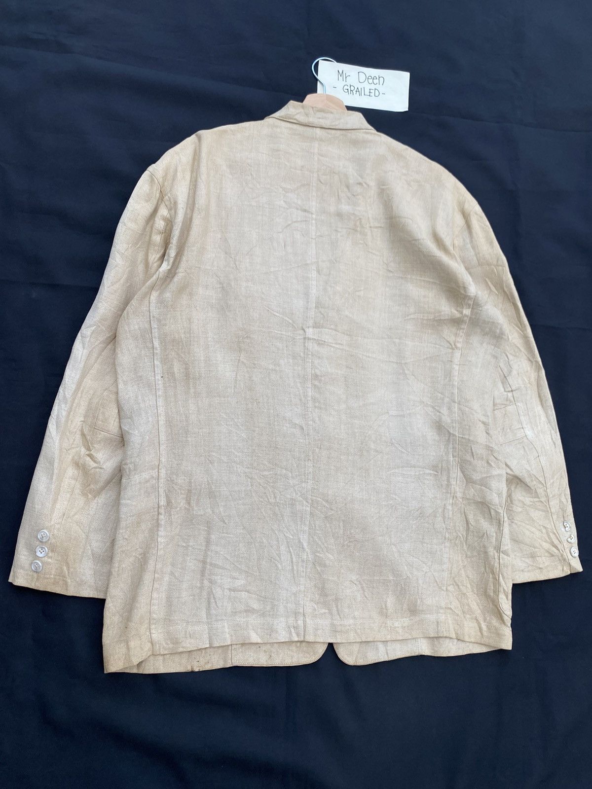 Yohji Yamamoto Rare Y's for men Linen Jacket/Blazer Size US M / EU 48-50 / 2 - 22 Thumbnail