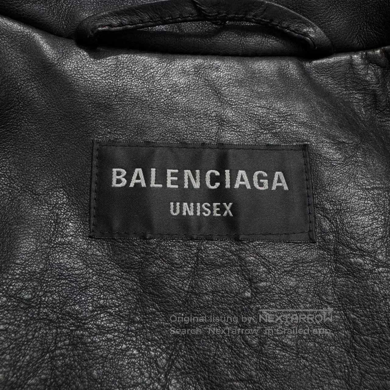 Balenciaga Balenciaga Cocoon Kick Leather Jacket . Size US M / EU 48-50 / 2 - 2 Thumbnail