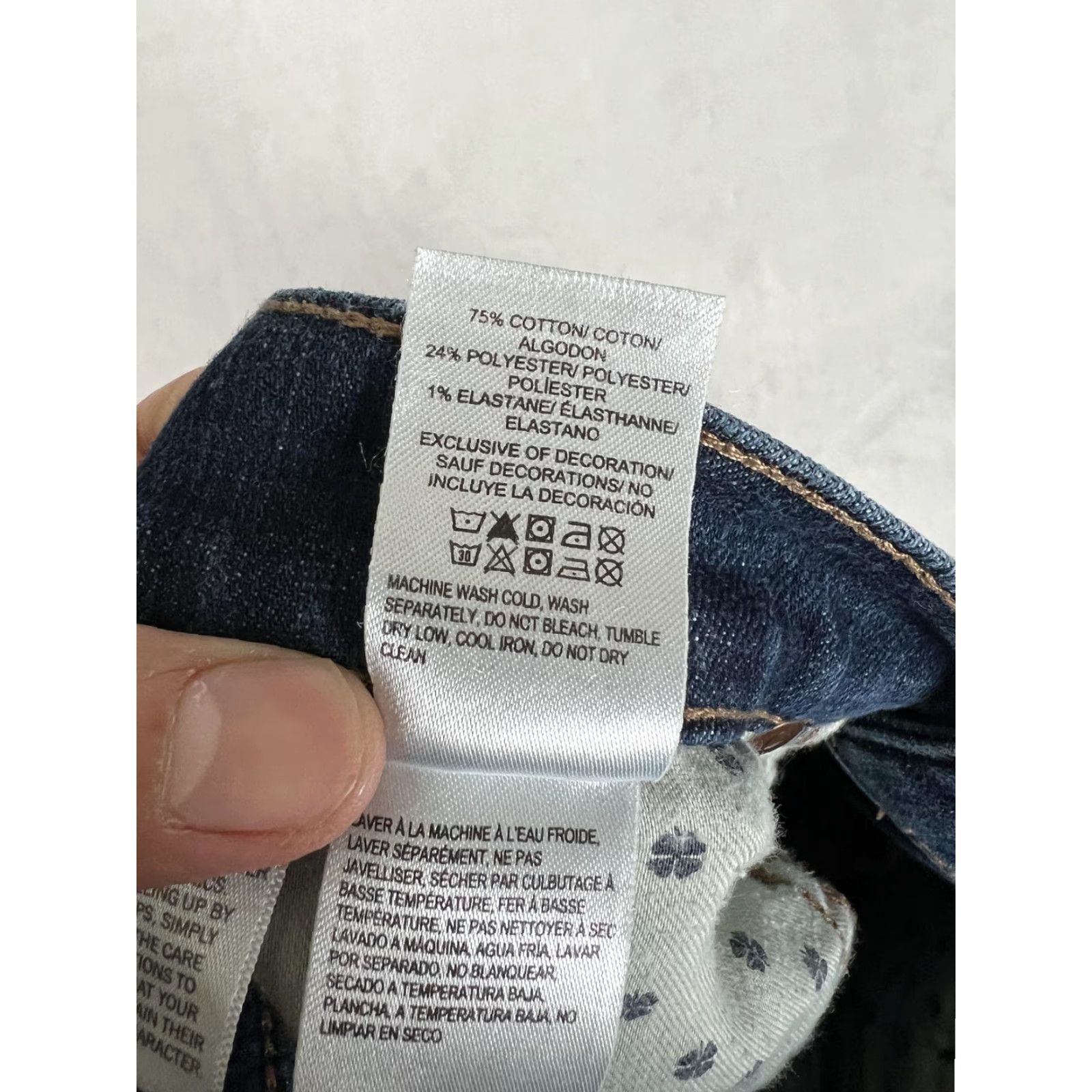 Lucky Brand Lucky Brand Jeans Women Slim Taper Blue 30 Inseam 26 Stretch Denim Ankle Pocket Zip 105 Slim Taper Vintage No Mens Womens Size 30" / US 8 / IT 44 - 6 Thumbnail