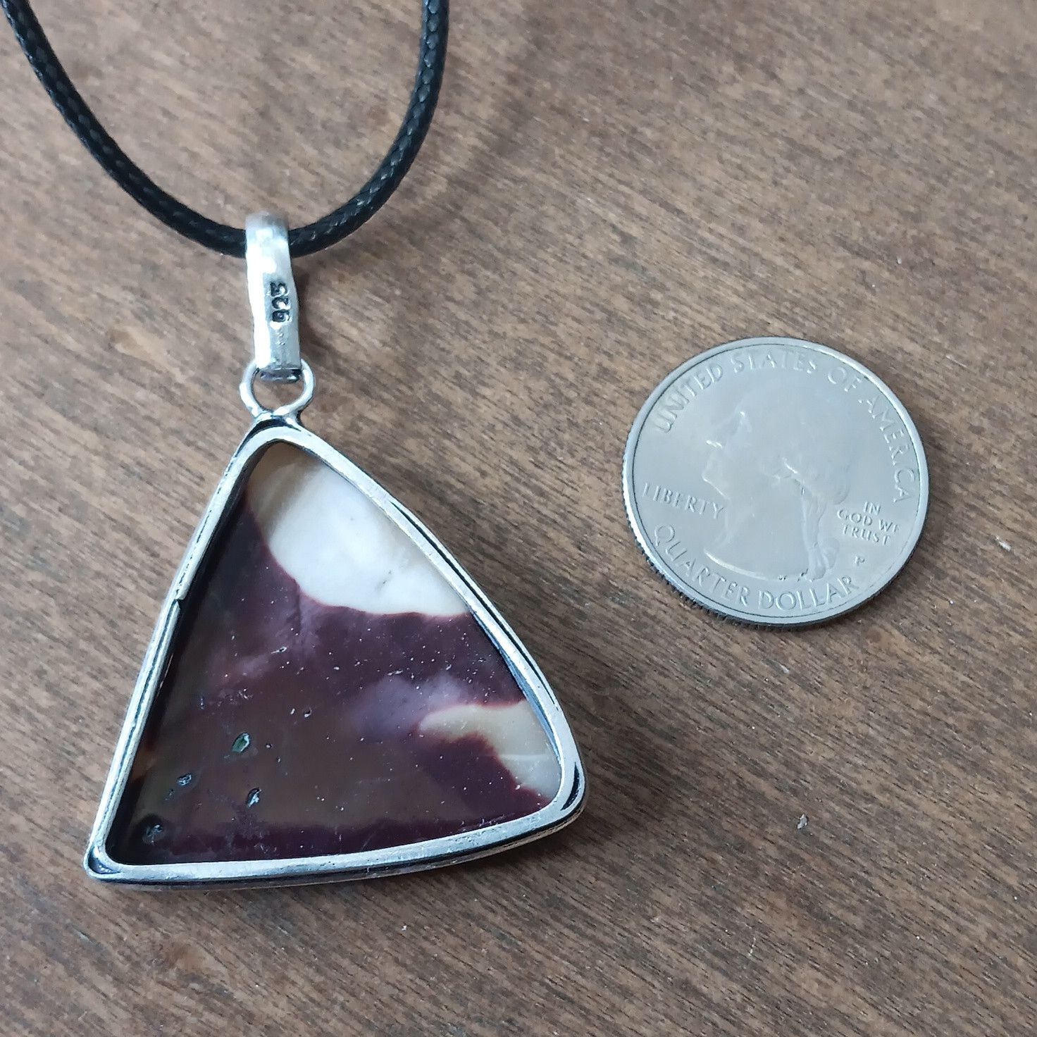 Other Mookaite gemstone pendant necklace Size ONE SIZE - 2 Thumbnail