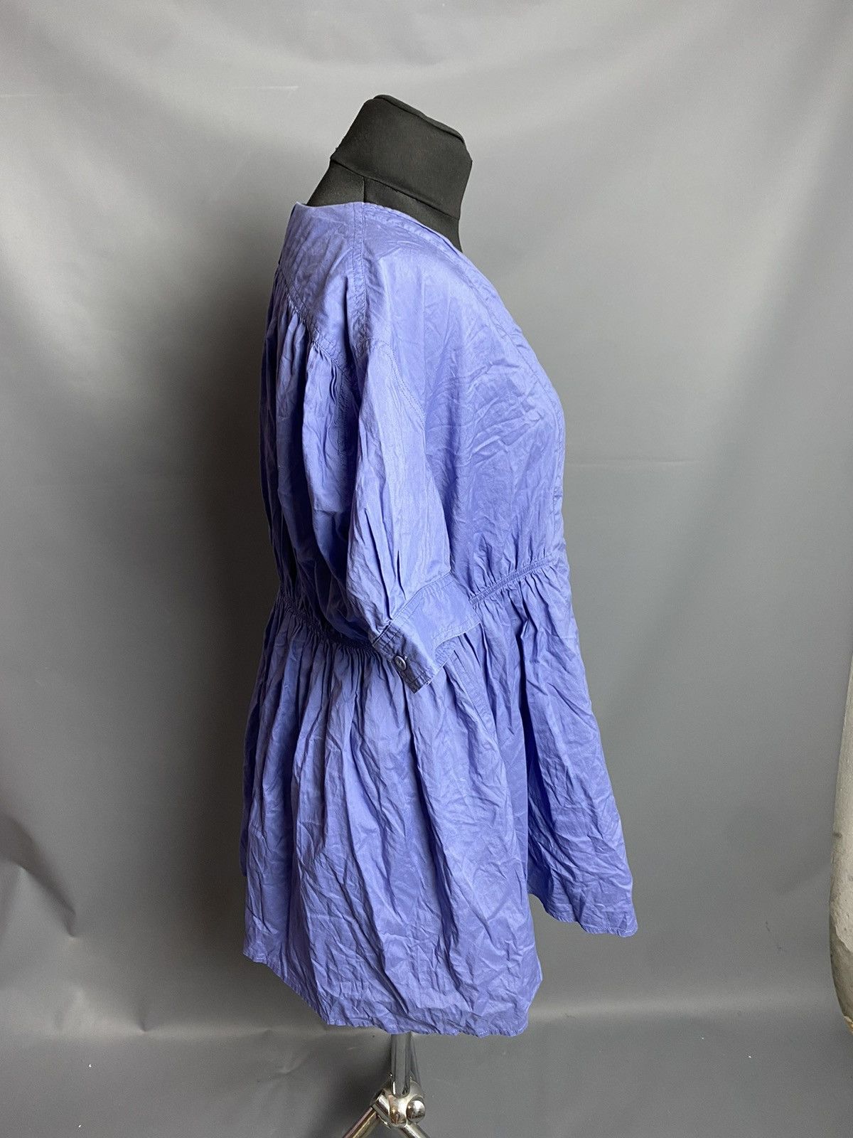 Acne Studios Acne Jeans S/S 08 Swank Blue Short Sleeve Mini Dress Sz 42 Size M / US 6-8 / IT 42-44 - 15 Thumbnail