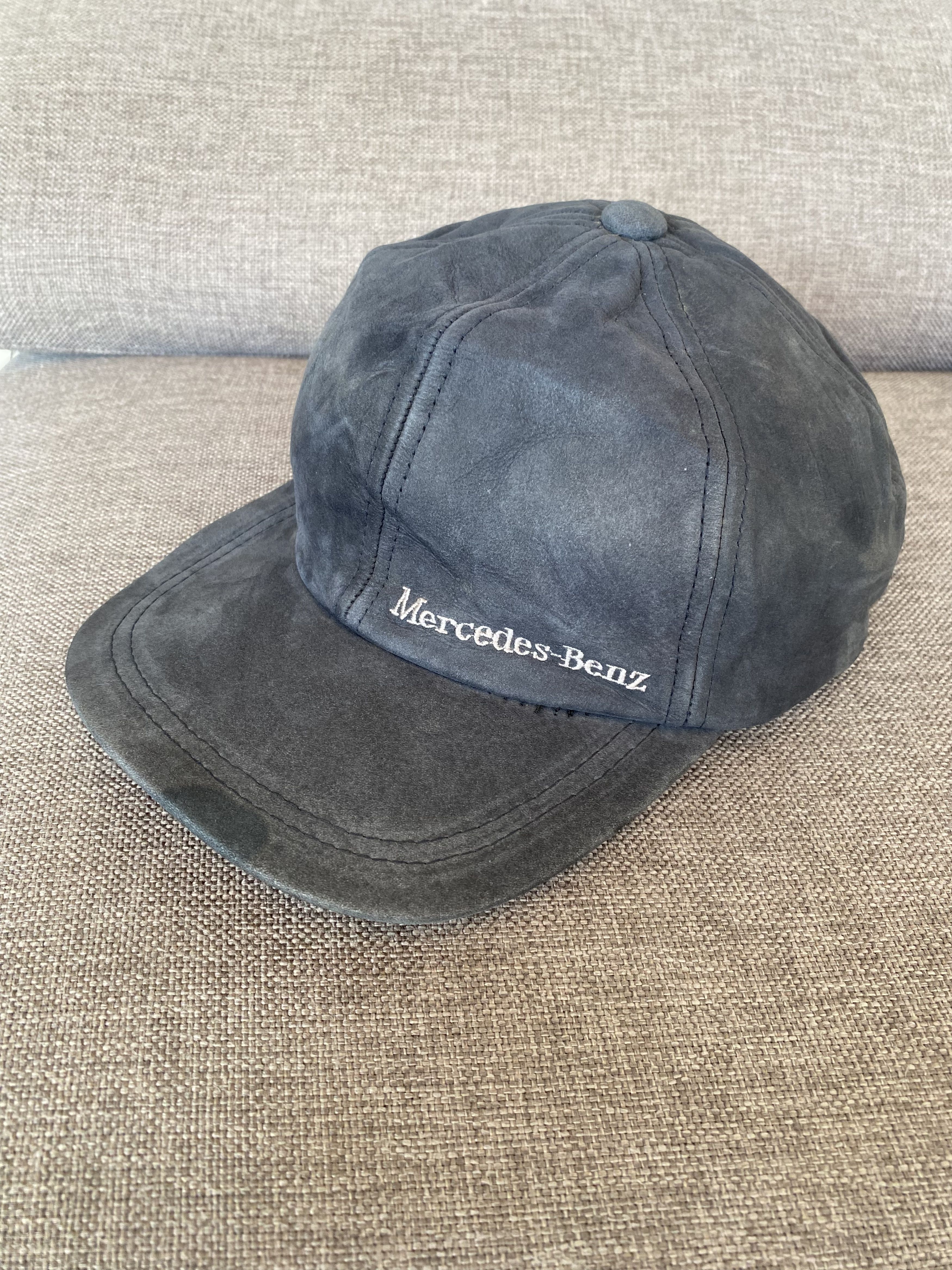 Leather × Sports Specialties Marcedes-Benz Leather fadded hat Size ONE SIZE - 1 Thumbnail