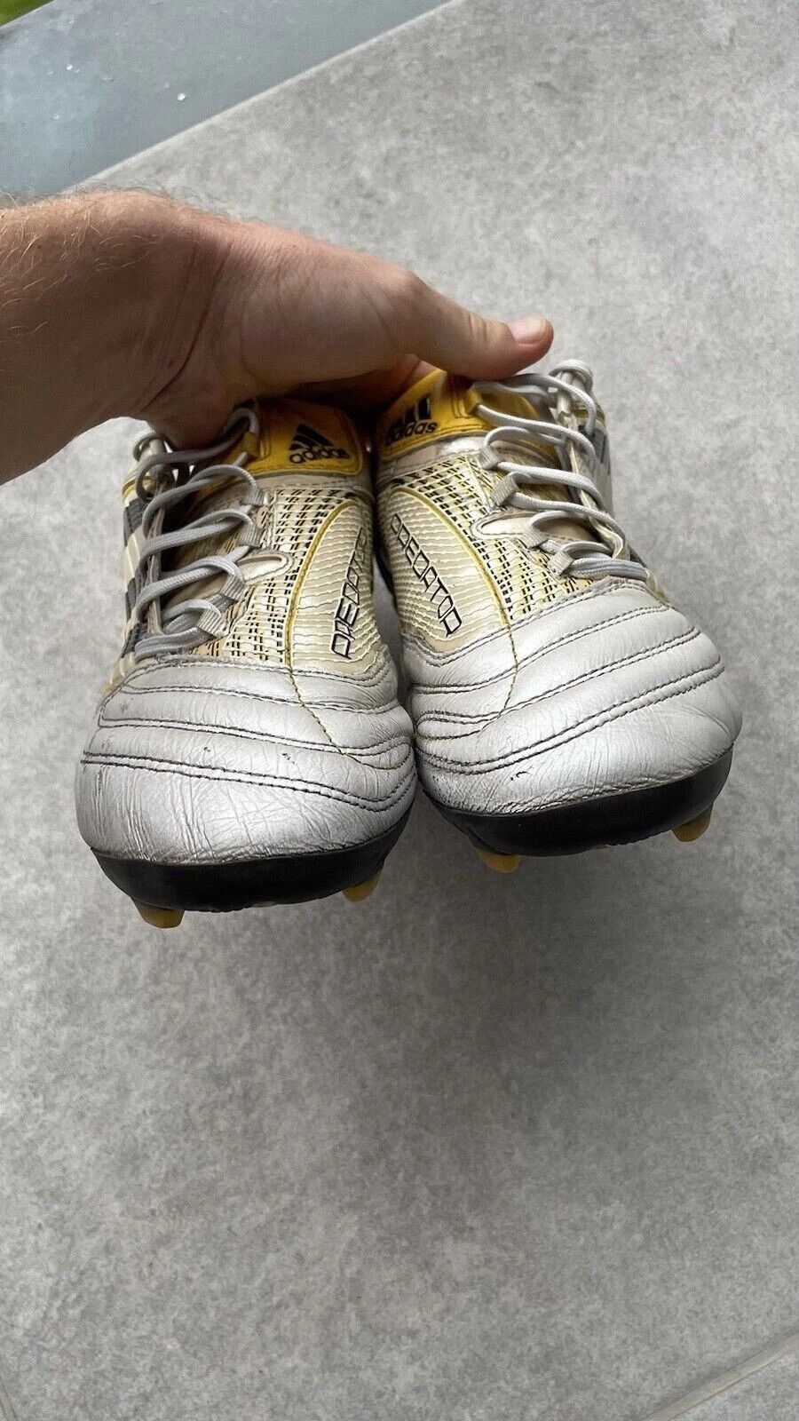 Adidas × Vintage ADIDAS PREDATOR 2009 CLEATS SOCCER VINTAGE FOOTBALL MENS Size US 9 / EU 42 - 11 Thumbnail