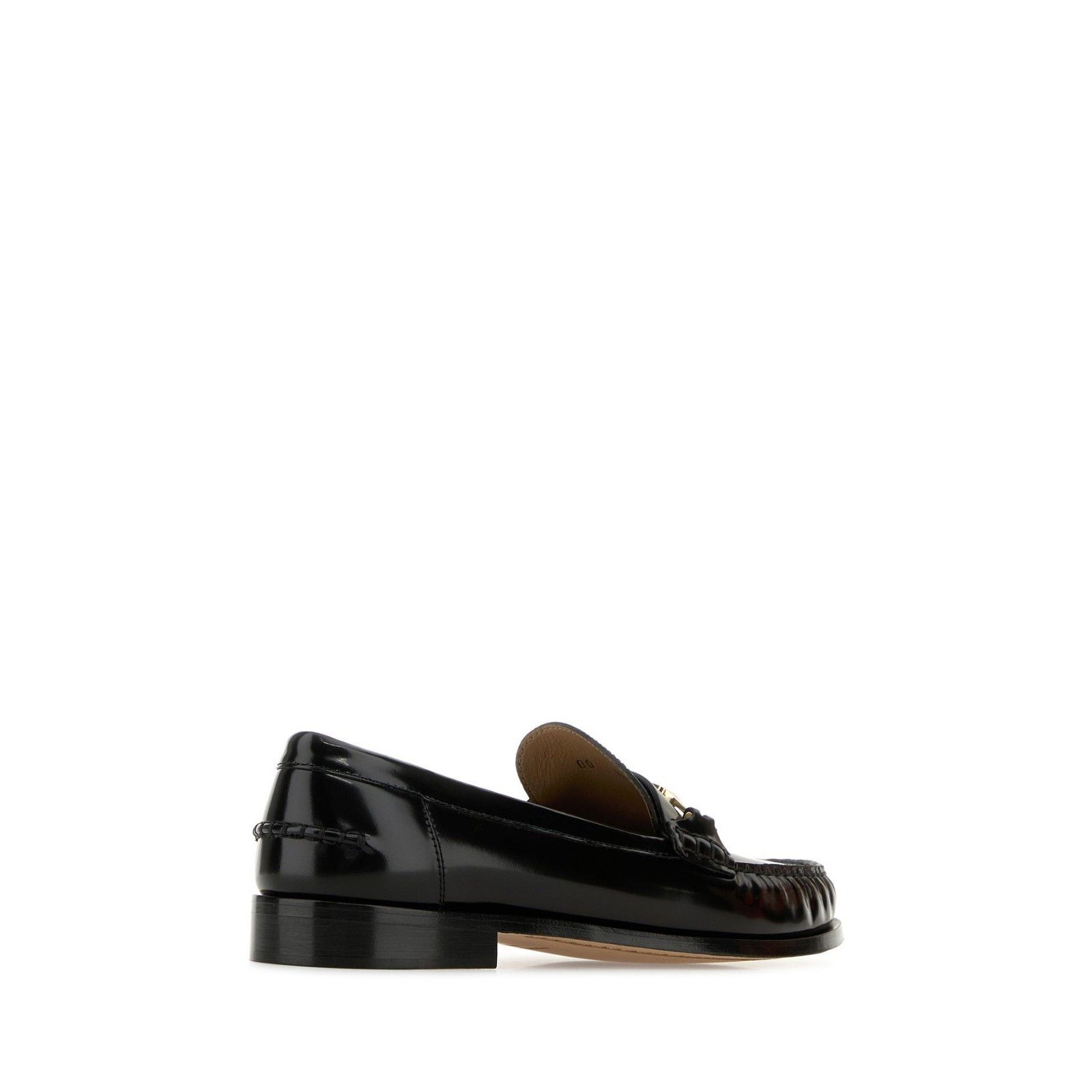 SALVATORE FERRAGAMO Harry Black Leather Loafers New & Authen