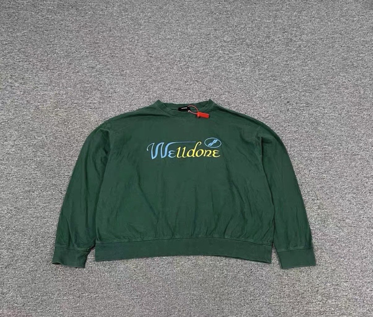 WE11DONE We11Done Large Logo Long Sleeve T-Shirt J16 Size US M / EU 48-50 / 2 - 1 Thumbnail