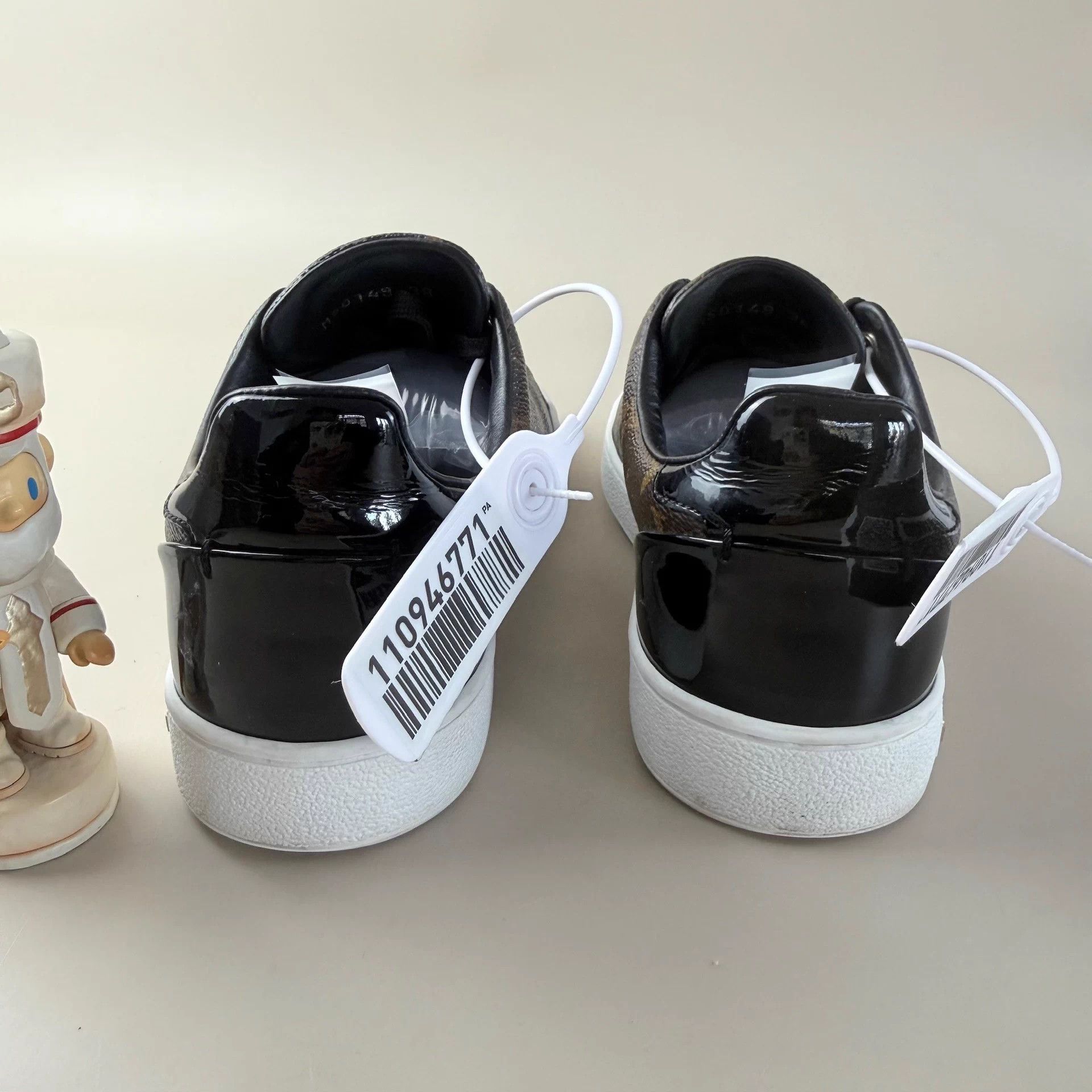 Louis Vuitton LV All Over Monogram Casual Shoes Women's 38 95 New YLP4435 Size US 7 / IT 37 - 3 Thumbnail