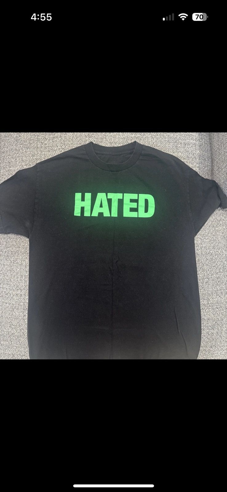 Anti Social Social Club ASSC HATED TEE SIZE L Size US XL / EU 56 / 4 - 1 Thumbnail