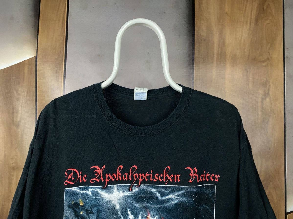 Band Tees 🎸Vintage T-Shirt Die Apokalyptischen Reiter Metal Rock Tee🎸 Size US XL / EU 56 / 4 - 8 Thumbnail