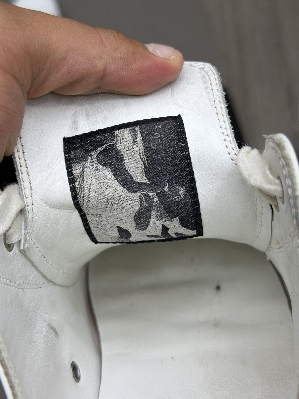 Rick Owens Rick Owens DRKSHDW Performa Abstract Low Chalk White Blue Size US 6.5 / EU 39-40 - 10 Thumbnail