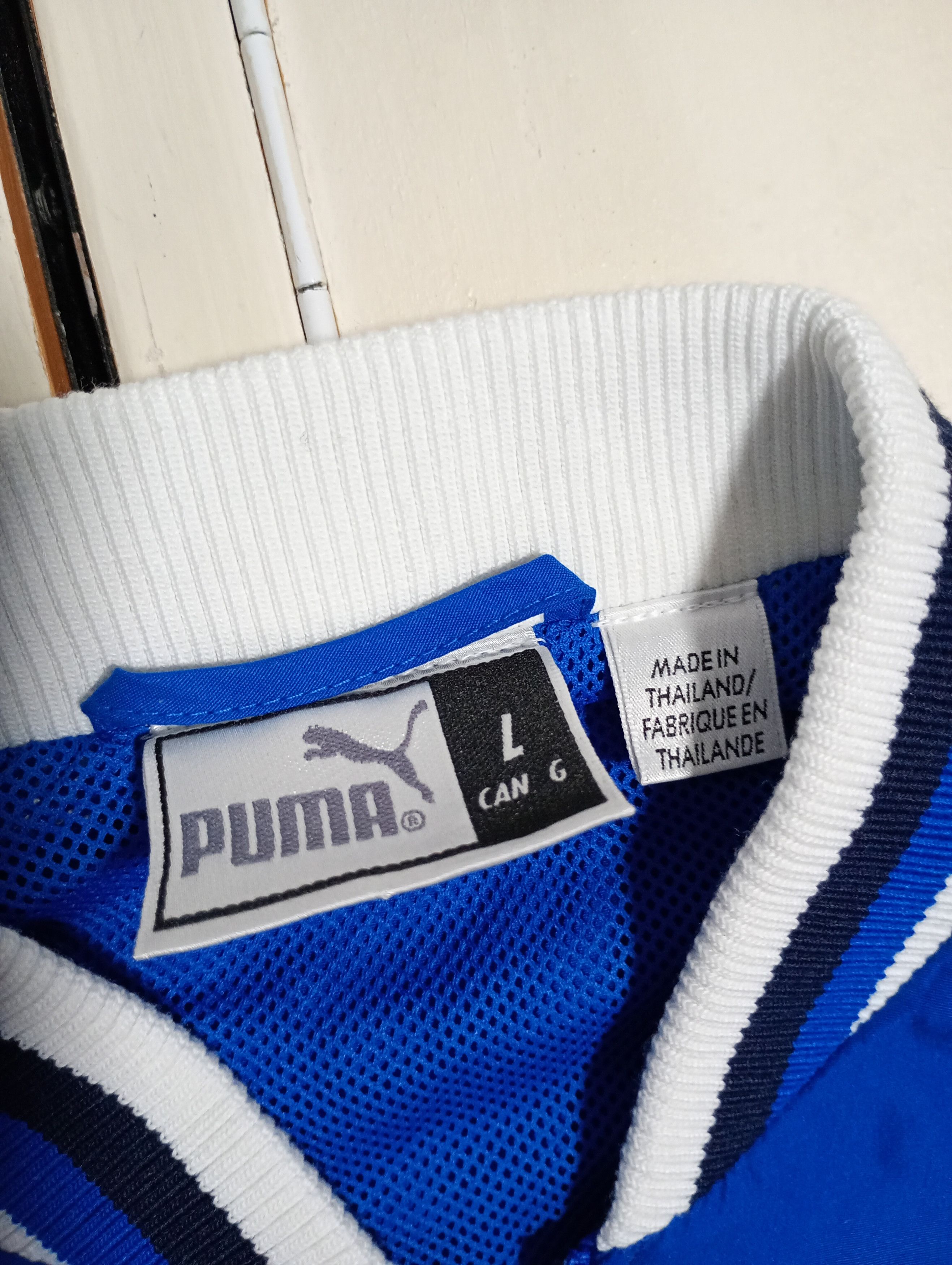 Puma Puma Italy Team TrackTop Jacket Vintage 2003-2004 Size US L / EU 52-54 / 3 - 11 Thumbnail