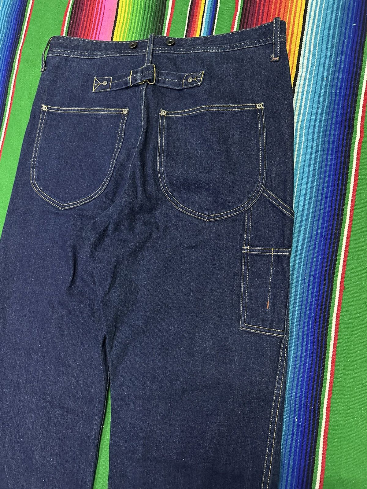 If Six Was Nine 💥Japanese Brand 💥Journal Standard Homestead Buckle Size US 30 / EU 46 - 3 Thumbnail