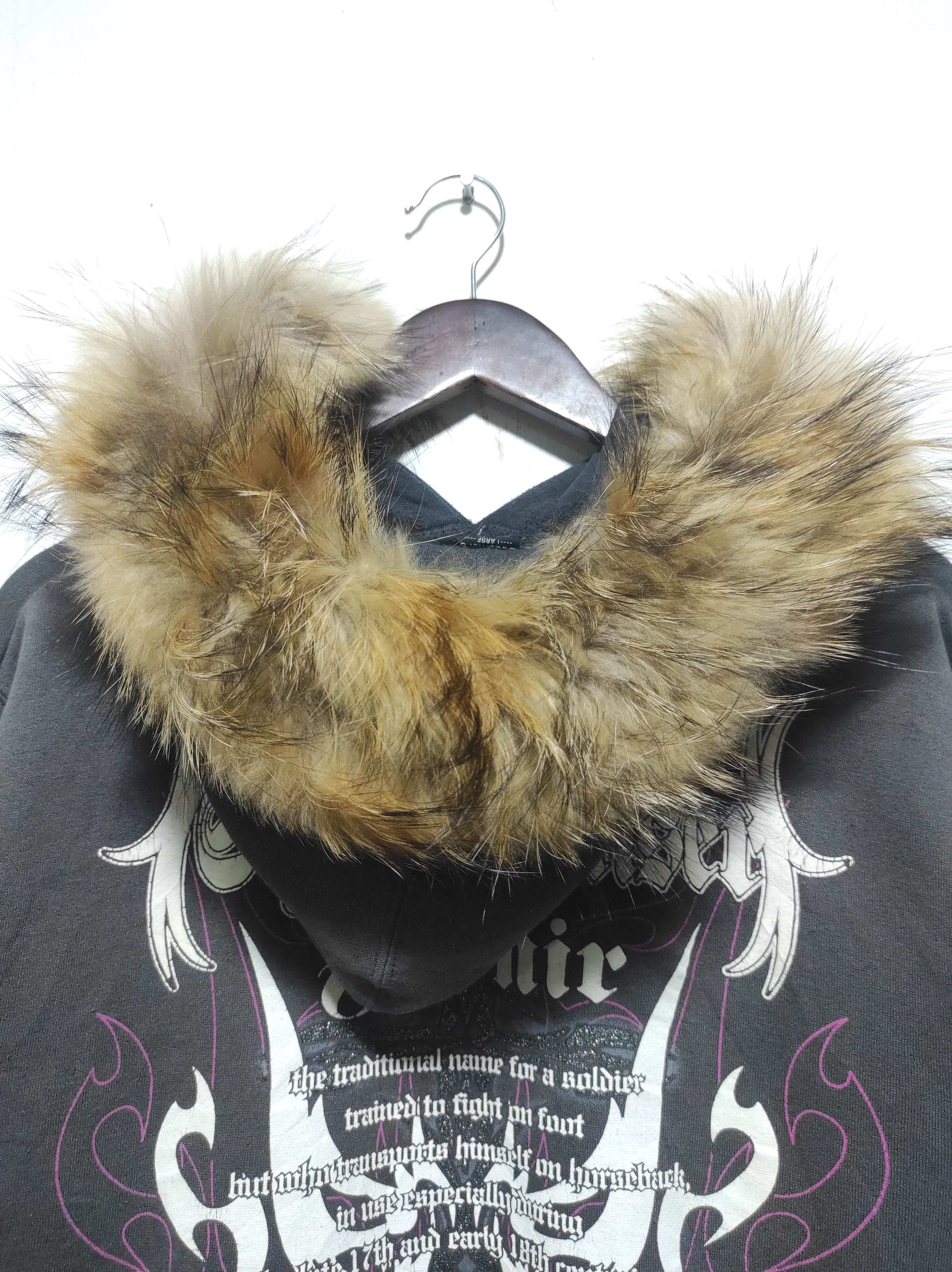 Affliction Beaumere Poem Fur Hoodie IfSixWasNine LGB style Size US L / EU 52-54 / 3 - 19 Thumbnail
