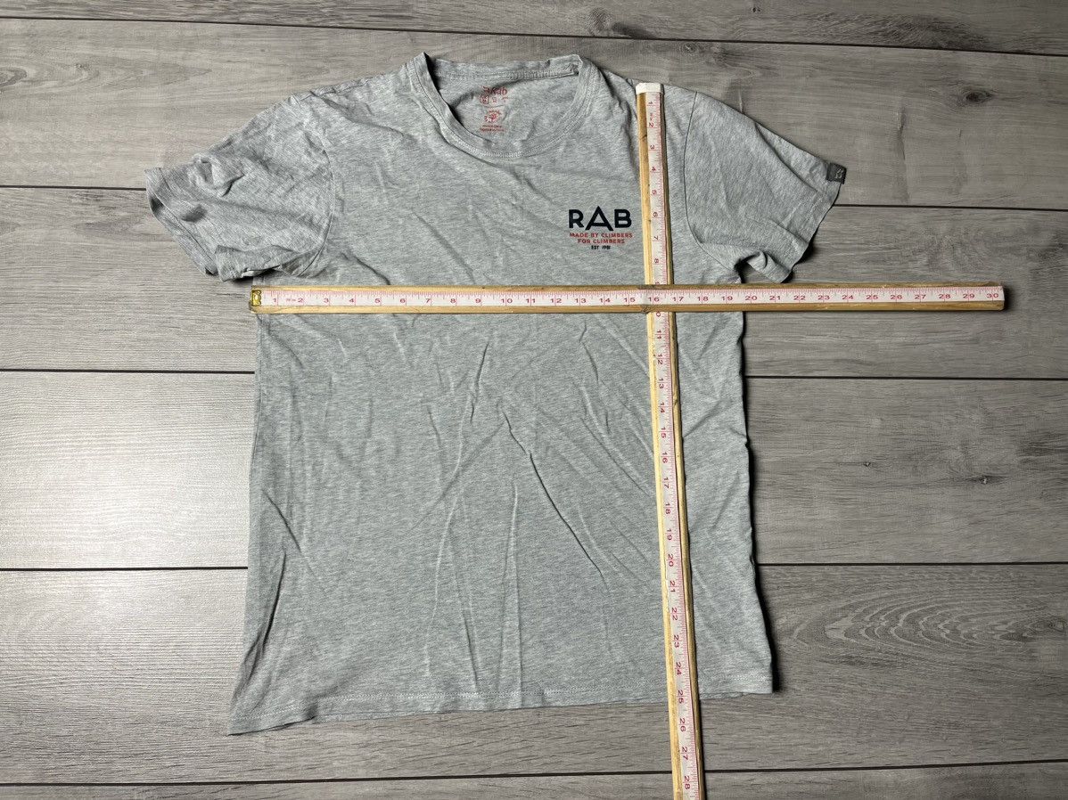 Rab Rab made by climbers Tshirt reverse size Medium Size US M / EU 48-50 / 2 - 5 Thumbnail