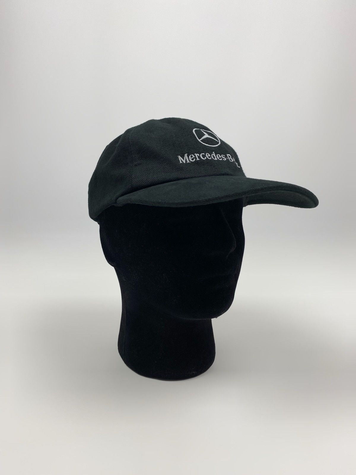Mercedes-Benz 2000’s Vintage Mercedes Benz Embroidered Logo Strapback Hat Size ONE SIZE - 8 Thumbnail