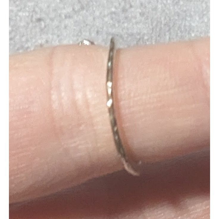 Other Floral Fairy Silver Tone Gemmed Ring Size 6 Size ONE SIZE - 6 Thumbnail
