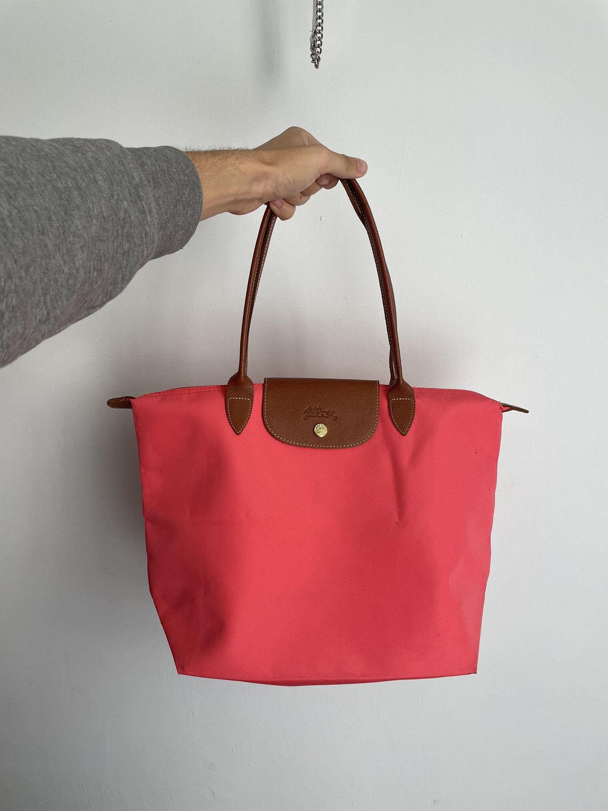 Longchamp Longchamp Pink Women Hand Bag Size ONE SIZE - 1 Thumbnail