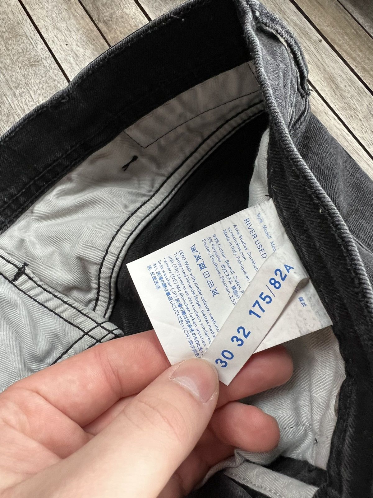 Acne Studios Acne Studios Bla Konst Denim Size US 30 / EU 46 - 7 Thumbnail