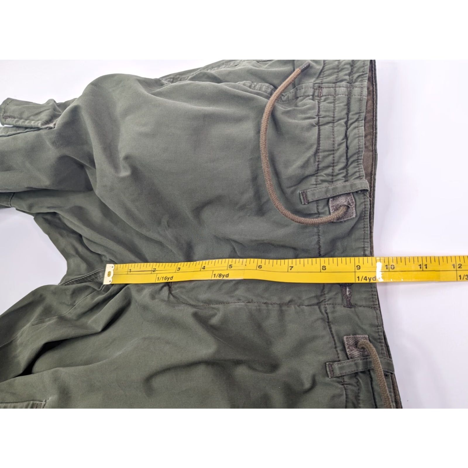 Abercrombie & Fitch VINTAGE Abercrombie & Fitch Pants Cargo 28x30 Green Military Skinny Relaxed Men 90s Army Workwear Casual Pants Size US 28 / EU 44 - 7 Thumbnail