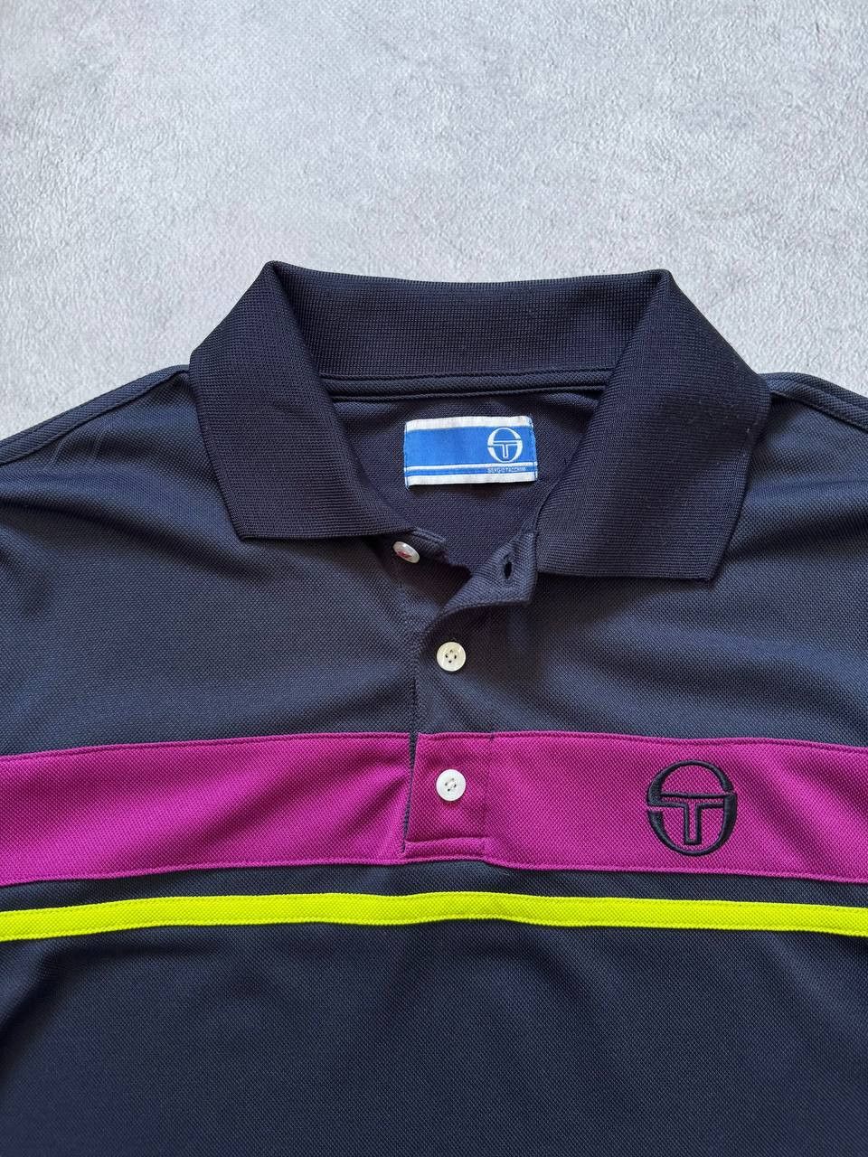 Sergio Tacchini Vintage Sergio Tacchini Polo Shirt Classic Logo Size US M / EU 48-50 / 2 - 3 Thumbnail